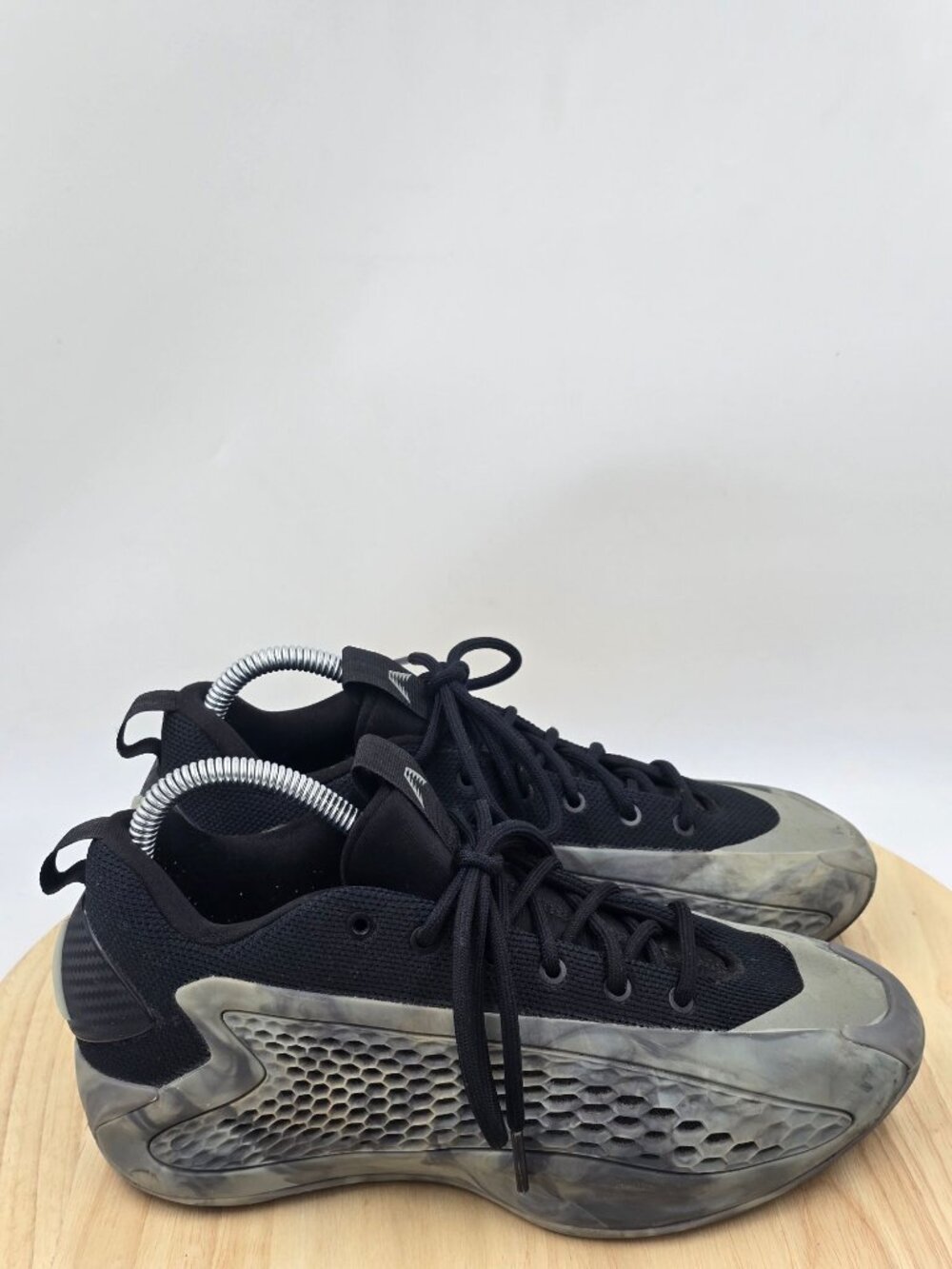 Adidas Anthony Edwards 1 Low Pebble  Basketball JI4074 Youth Shoes sz 6